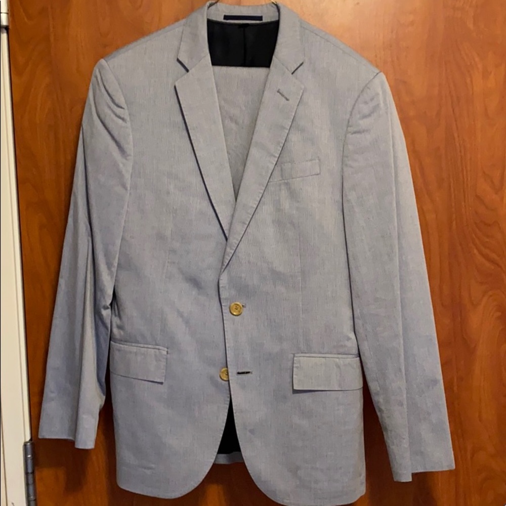 J Crew Ludlow Cotton Suit